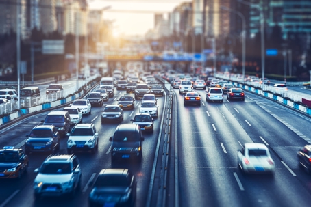 busy highway